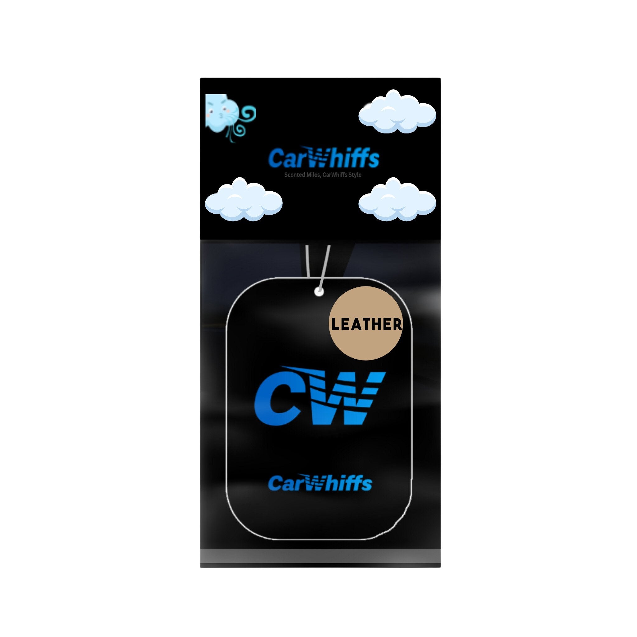 Leather Car Air Freshener - CarWhiffs